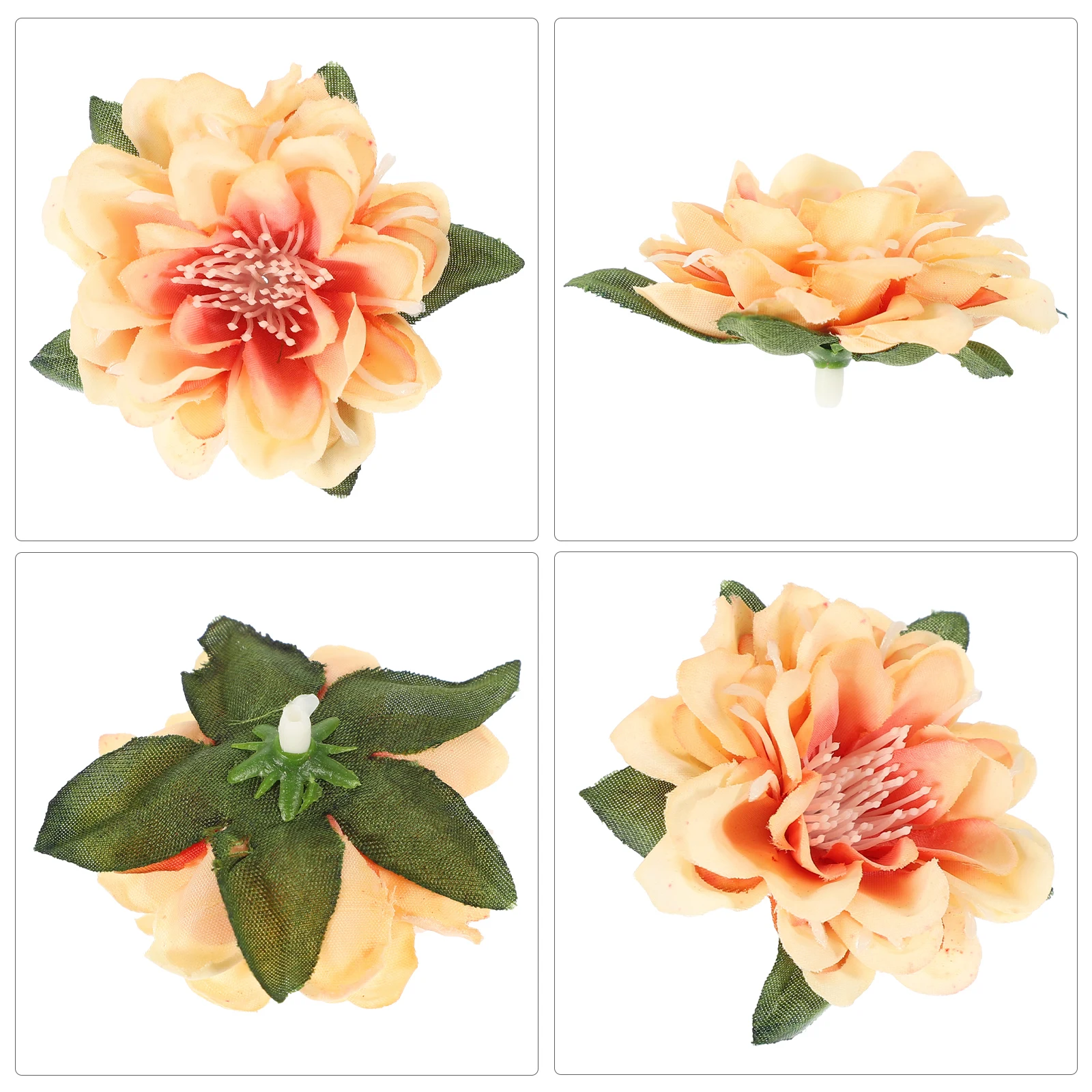

20pcs Artificial Flower Headdress Mini Daisy Craft Flowers Decoration Simulated Fake Wedding Party Home Faux Silk Accessories