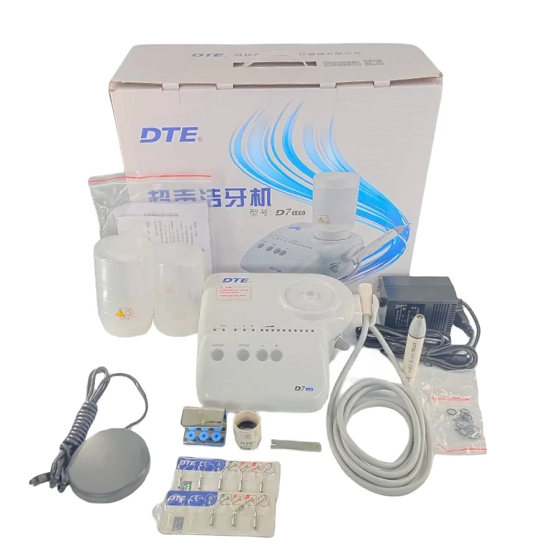 Dental Ultrasonic Piezo Scaler Detachable LED Handpiece SATELEC Compatible Portable Dental Ultrasonic Scaler Machine Electricity