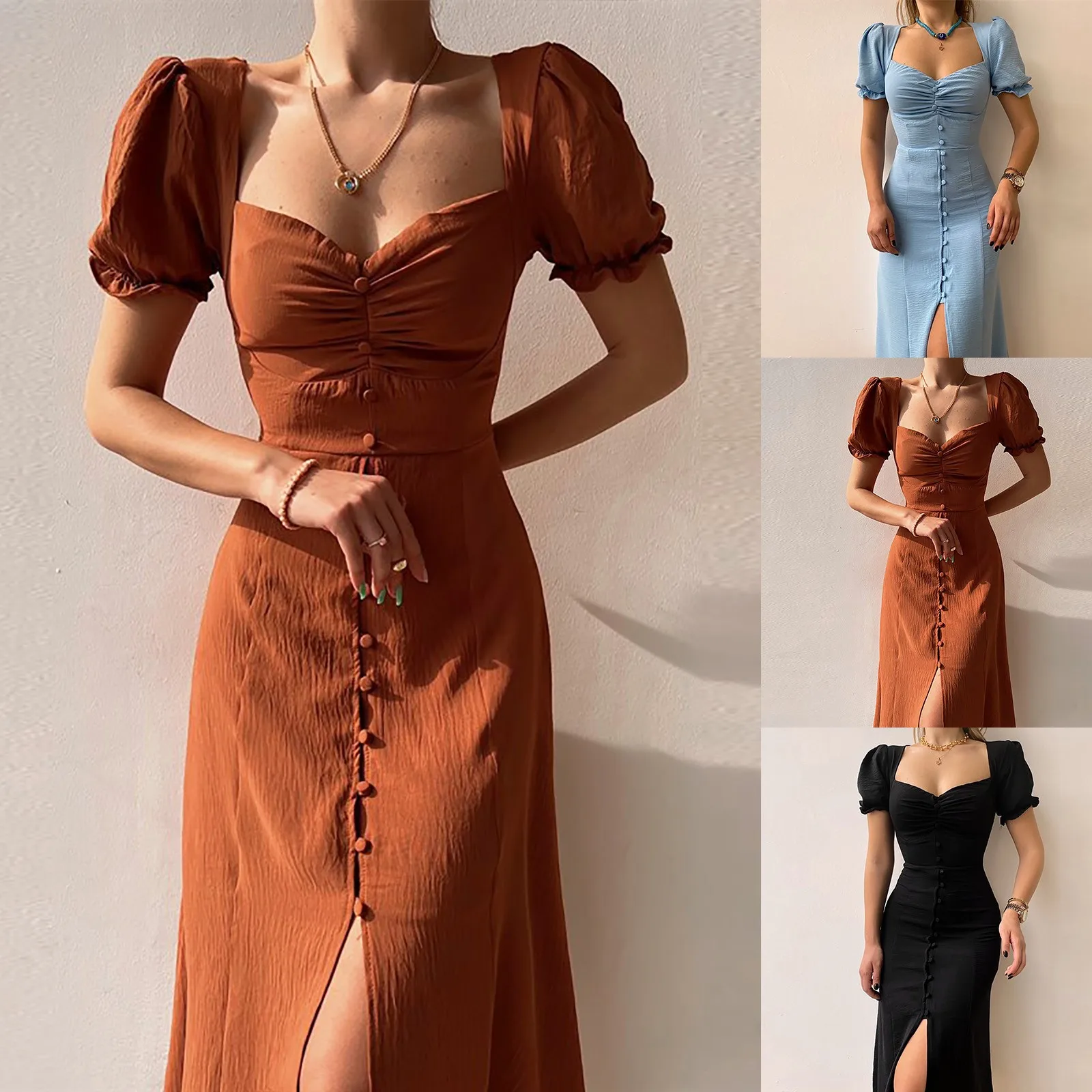 Elegant Bodycon Maxi Dress for Women