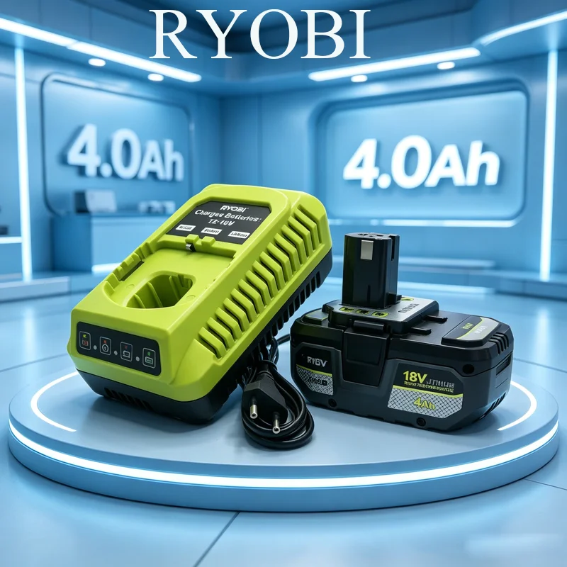 

Genuine RYOBI ONE+ 18V 4.0Ah Replaceable High-Capacity Battery,Enhanced Li-ion for Longer Runtime All DIY ONE+ Power Tools