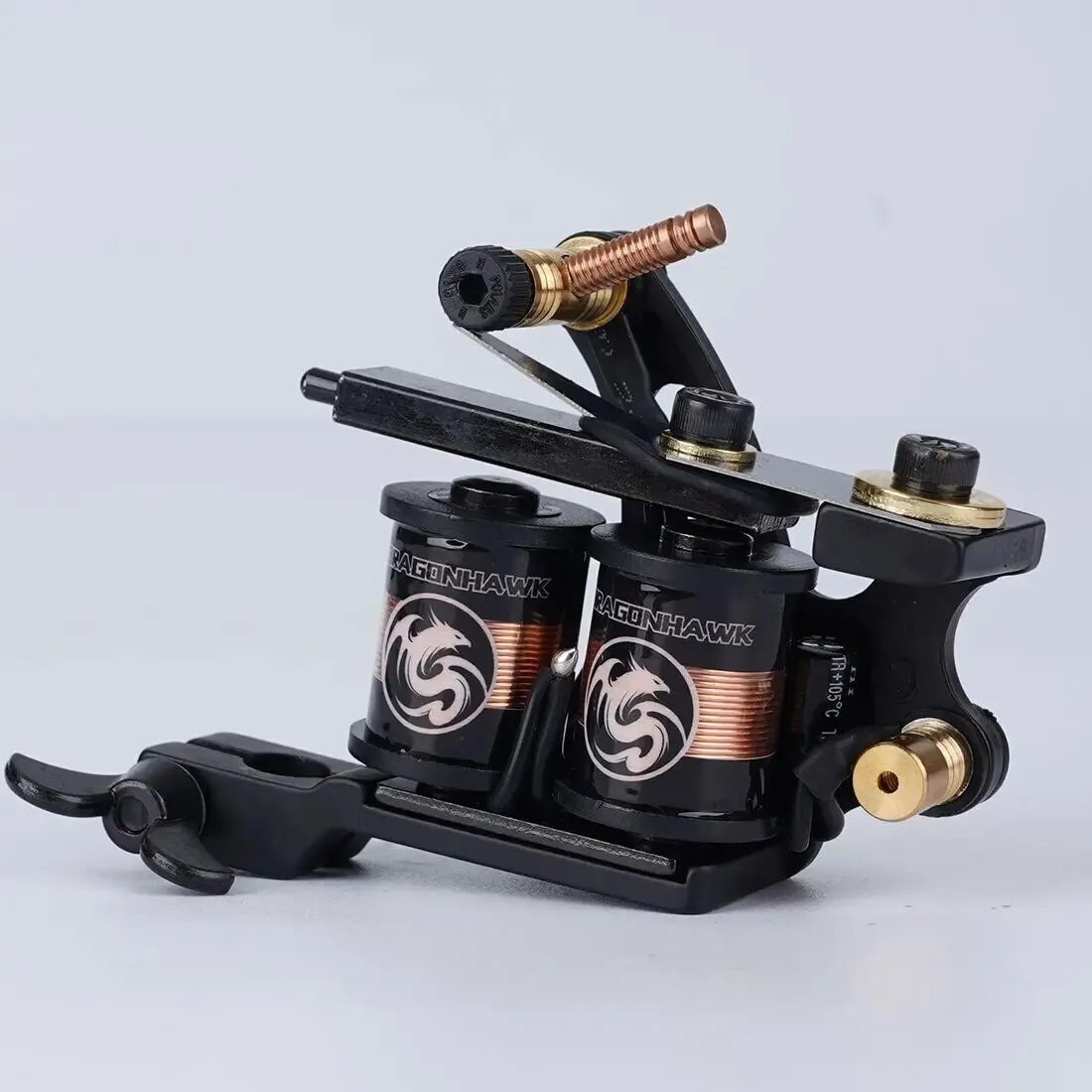 Dragonhawk Professional Top Quality Tattoo Machine Iron Fine Lining Wrap Coils Guns Tattoo Supply