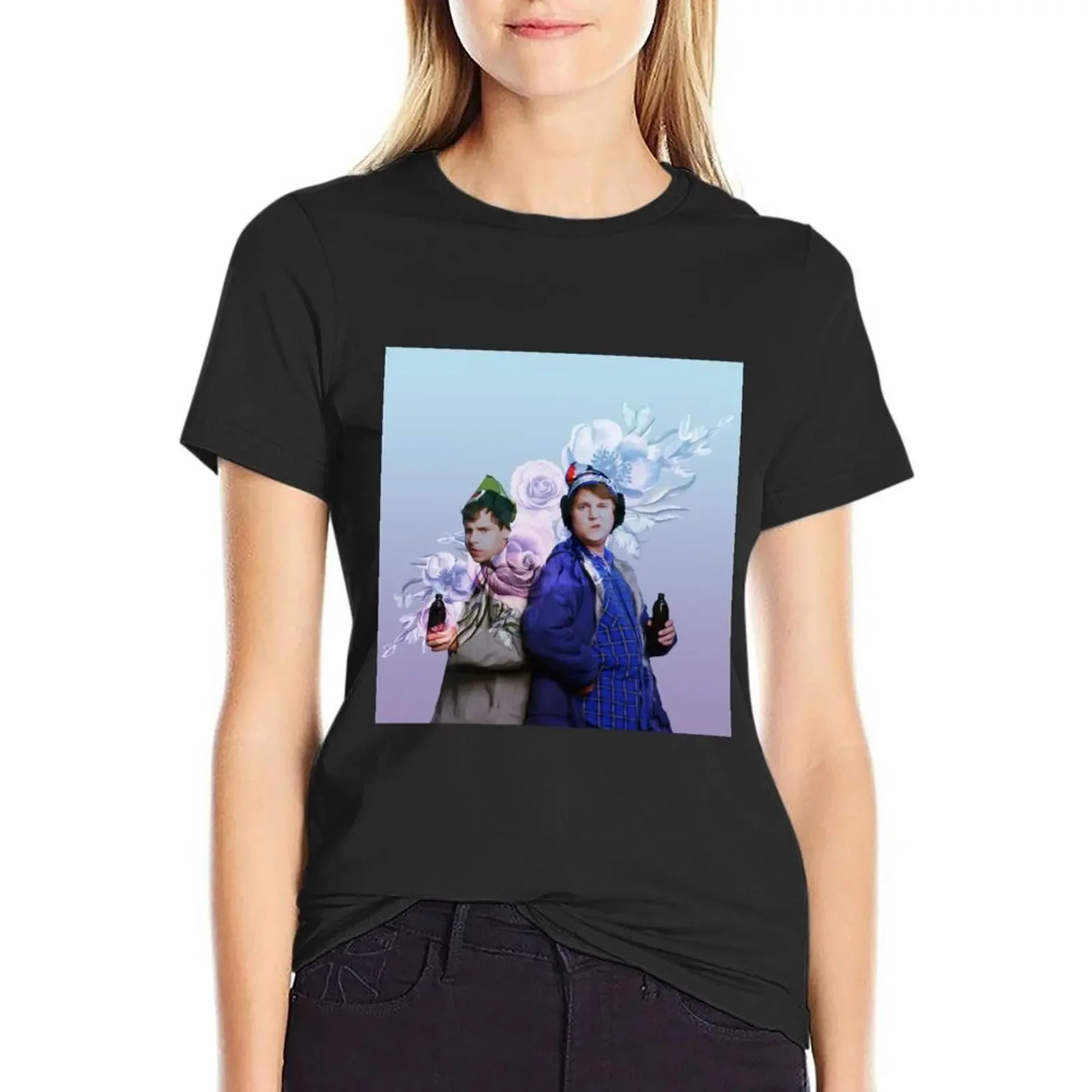 

Strange Brew (Floral) T-Shirt shirts graphic tees Aesthetic clothing funnys summer clothes Woman clothes