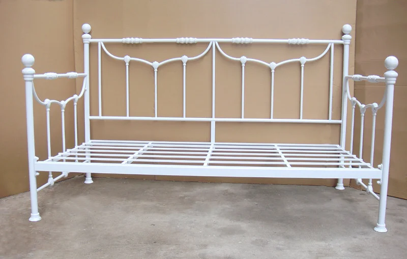 Industrial Style Twin Daybed with TrundleSturdy Metal Frame Quick Assembly Ideal for Small Spacespromote Sales