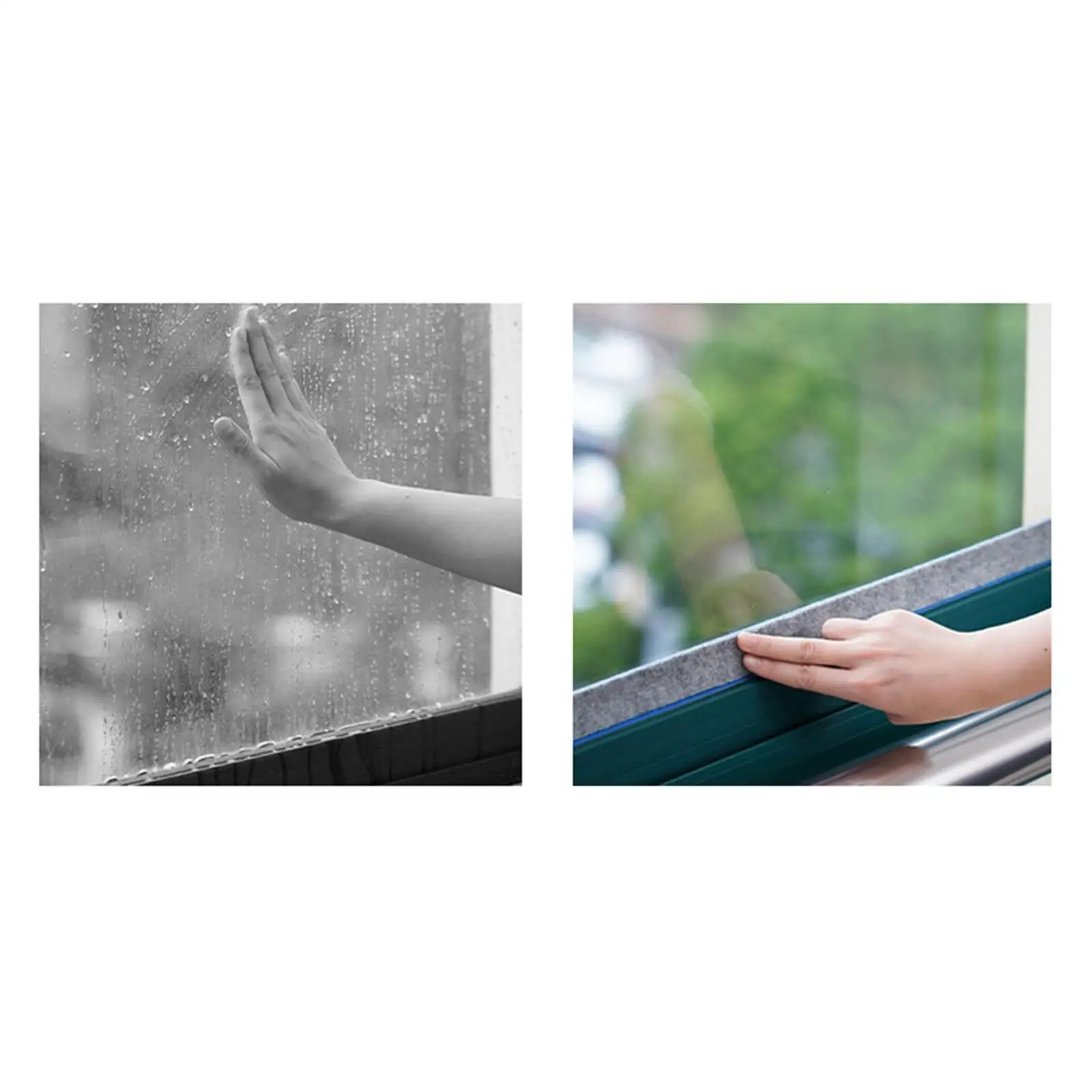 

Weather Stripping Anti Condensation Water Absorbing Tape Cuttable Felt Nonwoven Moisture Barrier for Residential Window