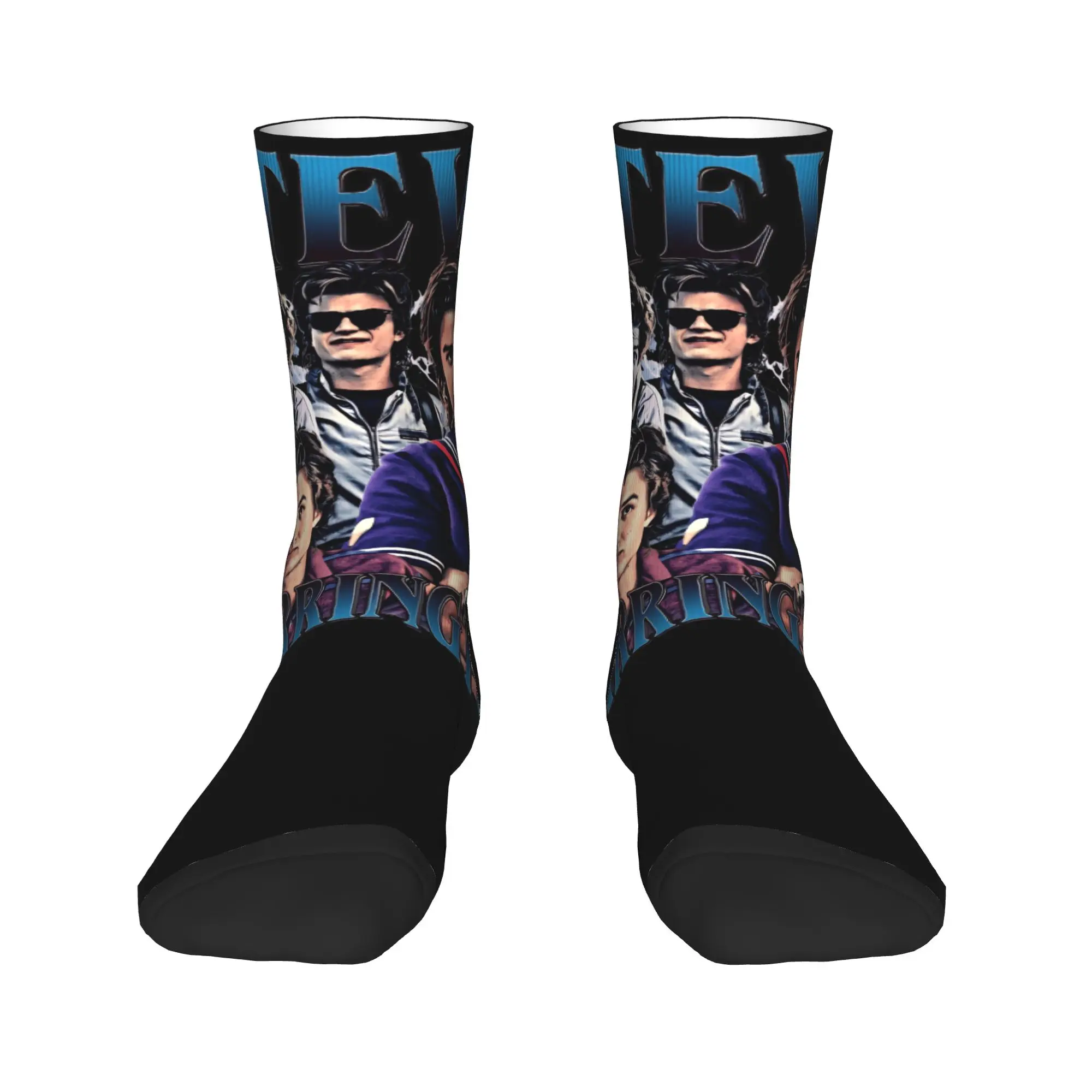 Steve Harrington Socks  Anti Bacterial Stockings Unisex Men Breathable Outdoor Socks Spring Fashion Graphic Socks