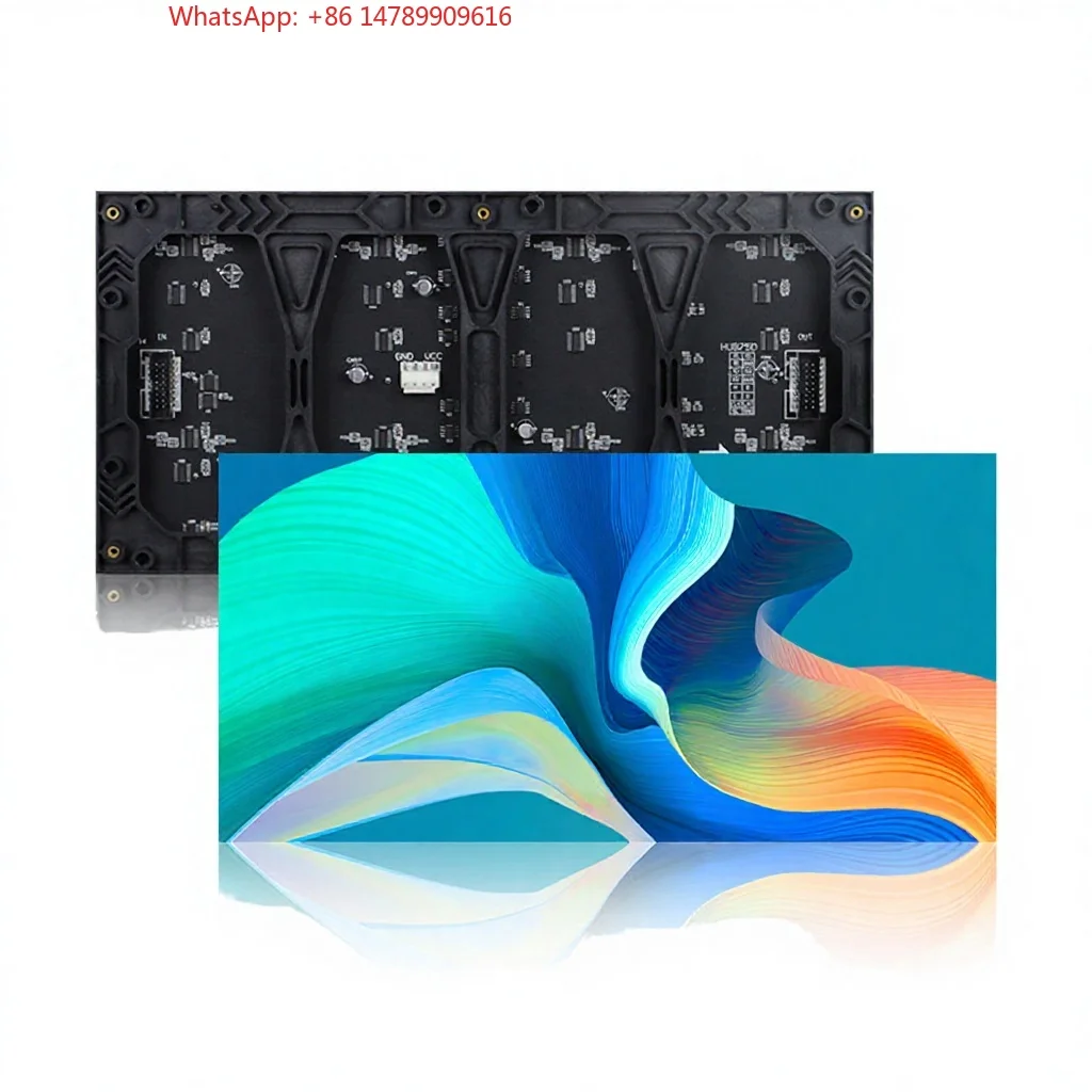 

LED Digital Signage Video Wall320 By160 Module Indoor P2.5 High-definition 16-bit Grayscale 7680Hz Refresh Full-color Dynamic Vi