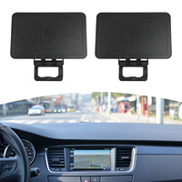 1/2x Car Phone Sun Visor Multi-angle Adjustment Outstanding Anti-glare Advanced UV Protection Car Mobile Phone Sun Visor