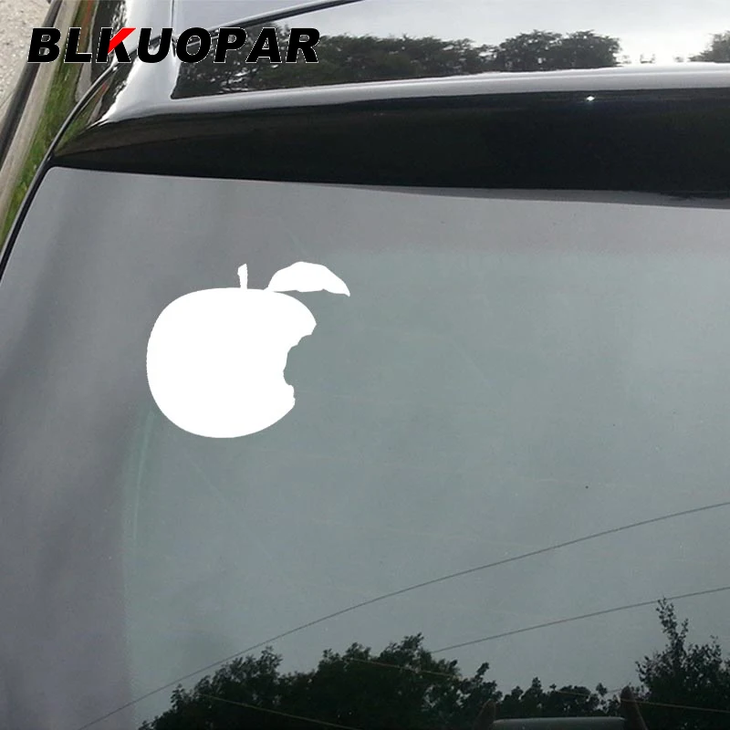 BLKUOPAR สำหรับ Apple สติกเกอร์รถตลกง่าย Decals รถ Assessoires Campervan ตู้เย็นครีมกันแดดกันน้ำตกแต่งตลก