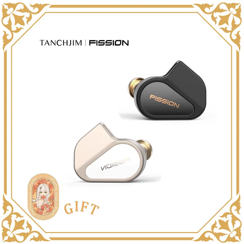 TANCHJIM Fission 5th-Generation DMT Dynamic Driver In-ear Earphone 4 Sound Modes 12 Unique Sound Profiles 3.5/4.4/Type-C Plugs