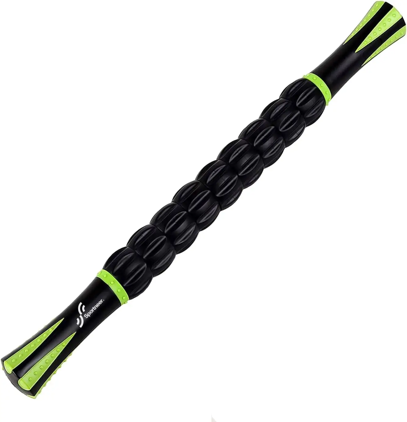 

Athlete Muscle Roller Stick for Soreness Relief, Leg Cramp Soothing & Body Recovery - Black Green