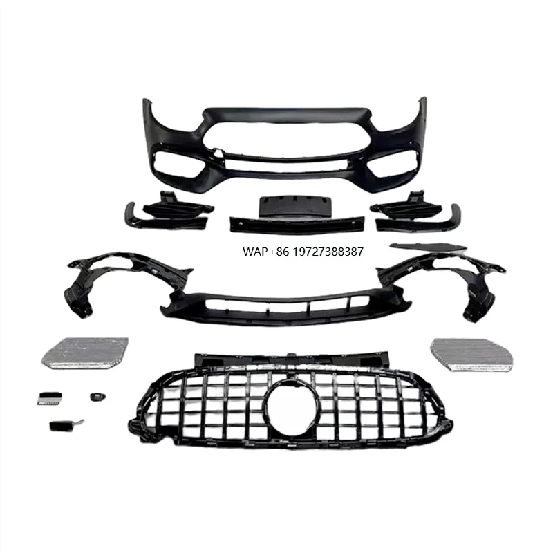 

For E-Class W213 E200l/E260l/E300l/E63s Plug and Play Car Body Kit Front Bumper Retrofitted 2016-2020