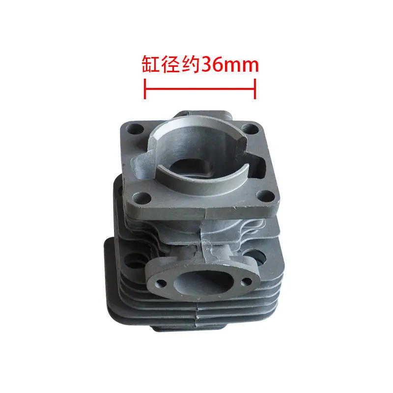 Lawn Mower Assembléia, Cilindro 36 Conjunto do pistão, TL33, TL33, 1E36F-2TU33