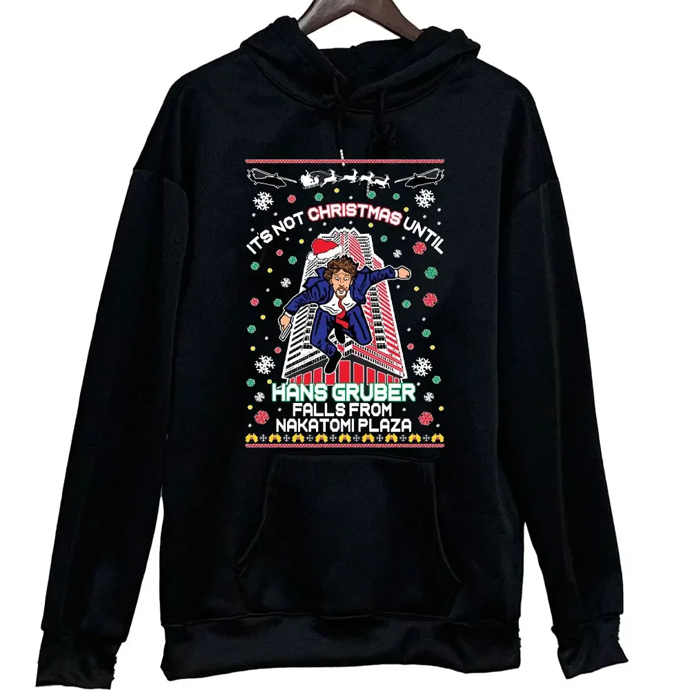 "ليست عيد الميلاد حتى يقع هانز جروبر من ناكاتومي القبيح عيد الميلاد سترة البلوز الرجال الملابس البلوز هوديس النساء #4