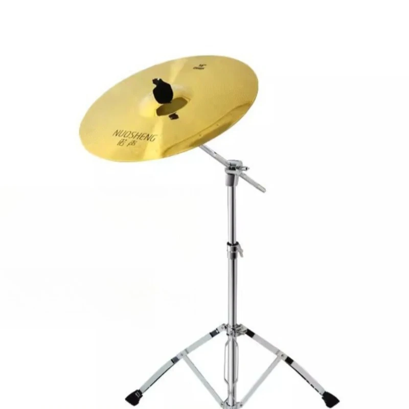 Brass Alloy Drum Cymbals High-quality Thickened Stable Durable Adjustable Dual Purpose Cymbal Stand Musical Instrument Accessory