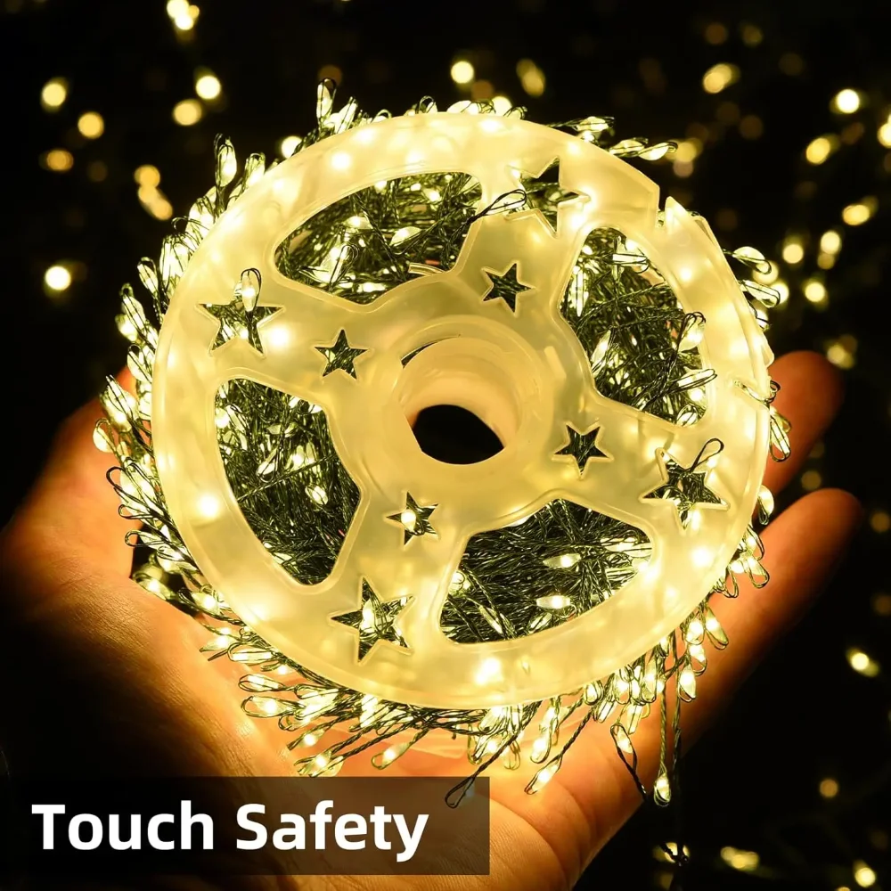 LED Green Line Firecracker Light Green Line Centipede Copper Wire Firecracker Light String Outdoor Courtyard Decoration Light Co