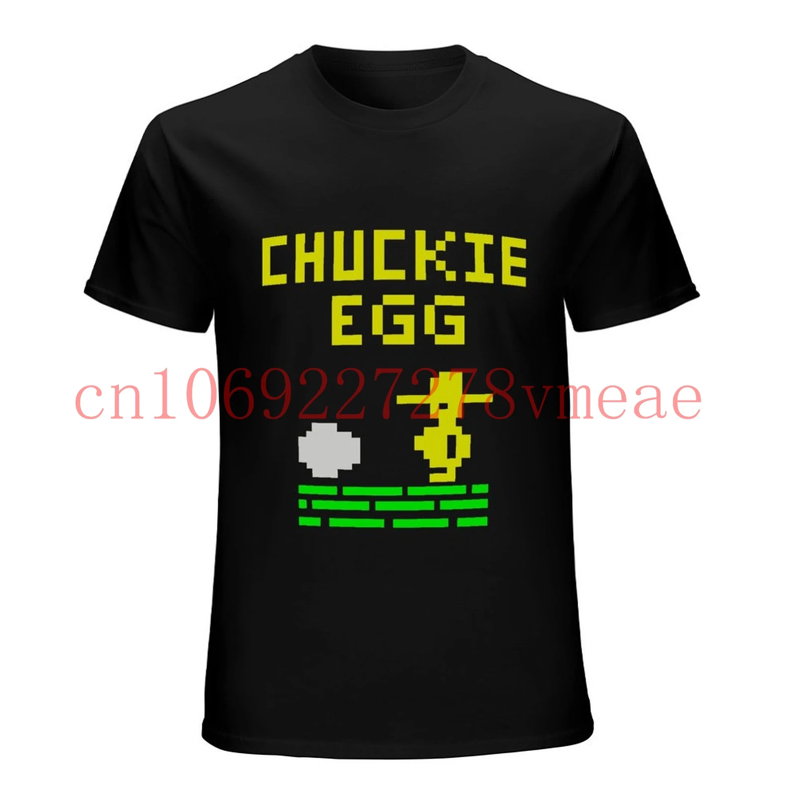 Chuckie Egg Retro Gamer T-shirt Men Tee