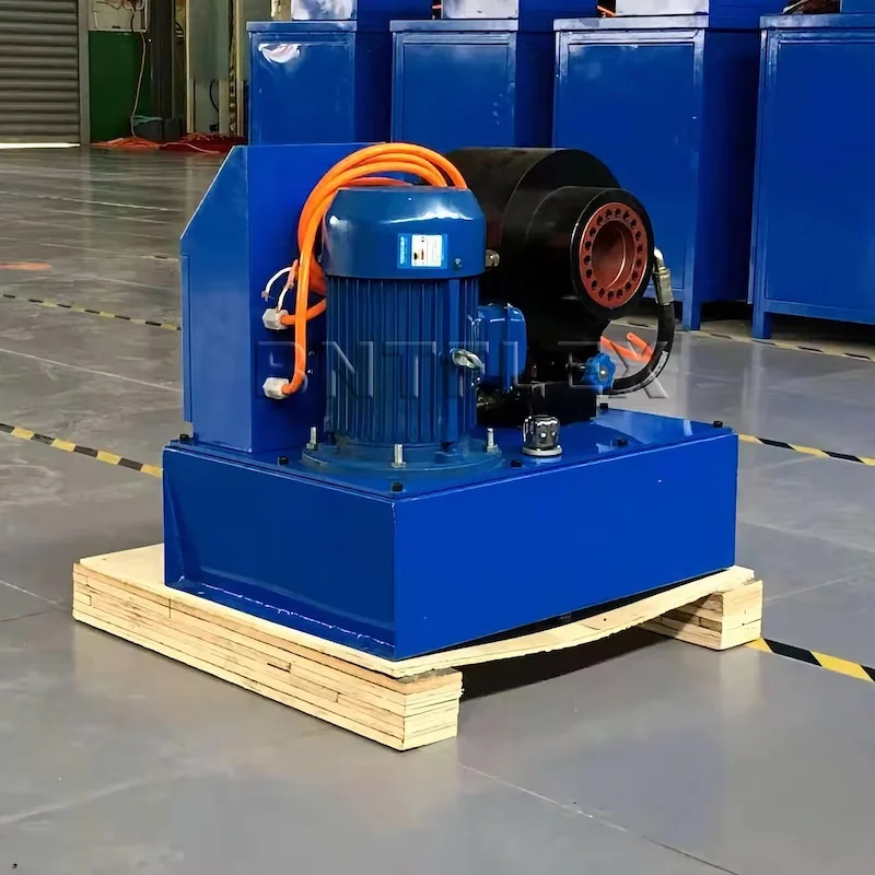 2021 Newest design !!! hydraulic hose crimper HSP-38 shrink tube steel pipe reducing machine