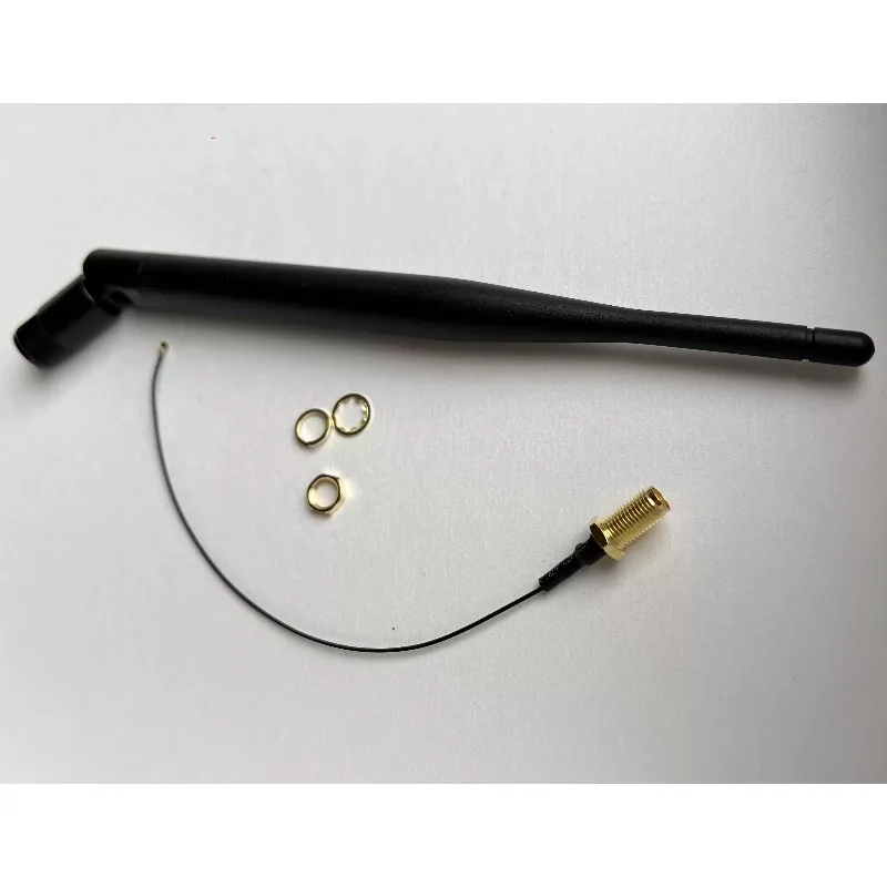 4th‑Gen IPEX 15CM Female‑to‑Male Pigtail Cable,6dbi Antenna
