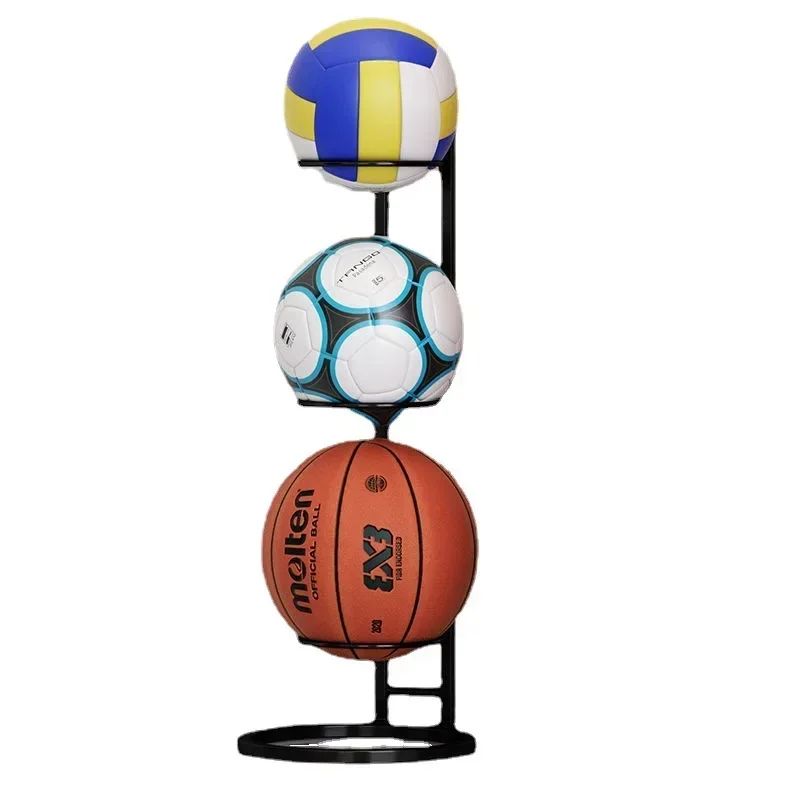 

Home Indoor Children's Basketball Storage Rack Put Ball Football Storage Basket Placed Rack Kindergarten Ball Volleyball Stand