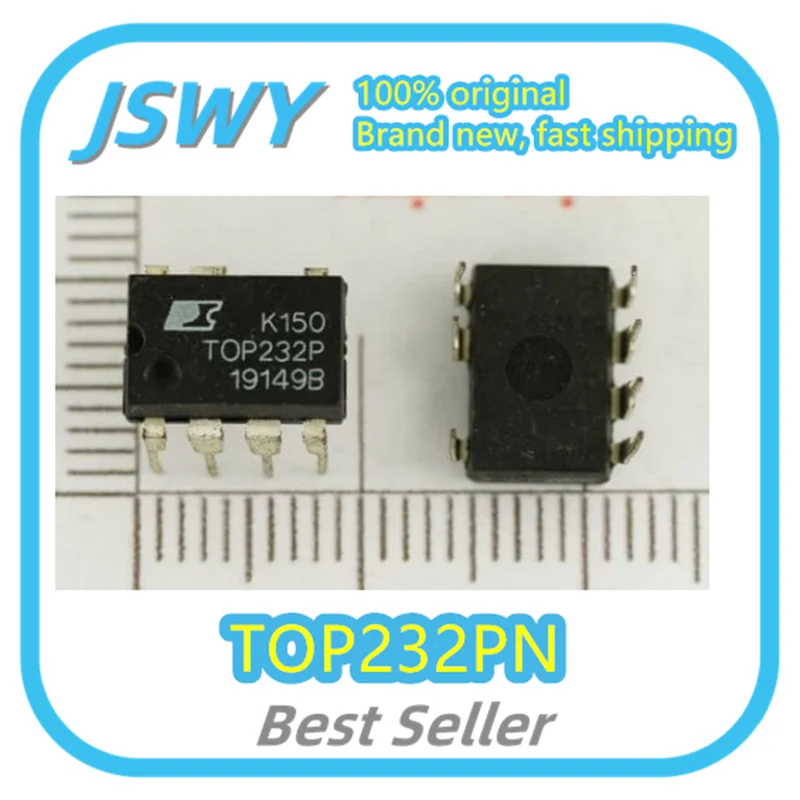 

(10/50pcs) TOP232PN TOP232 DIP-7 LCD Power Management Chip Brand New Electronics Authentic Ships Fast