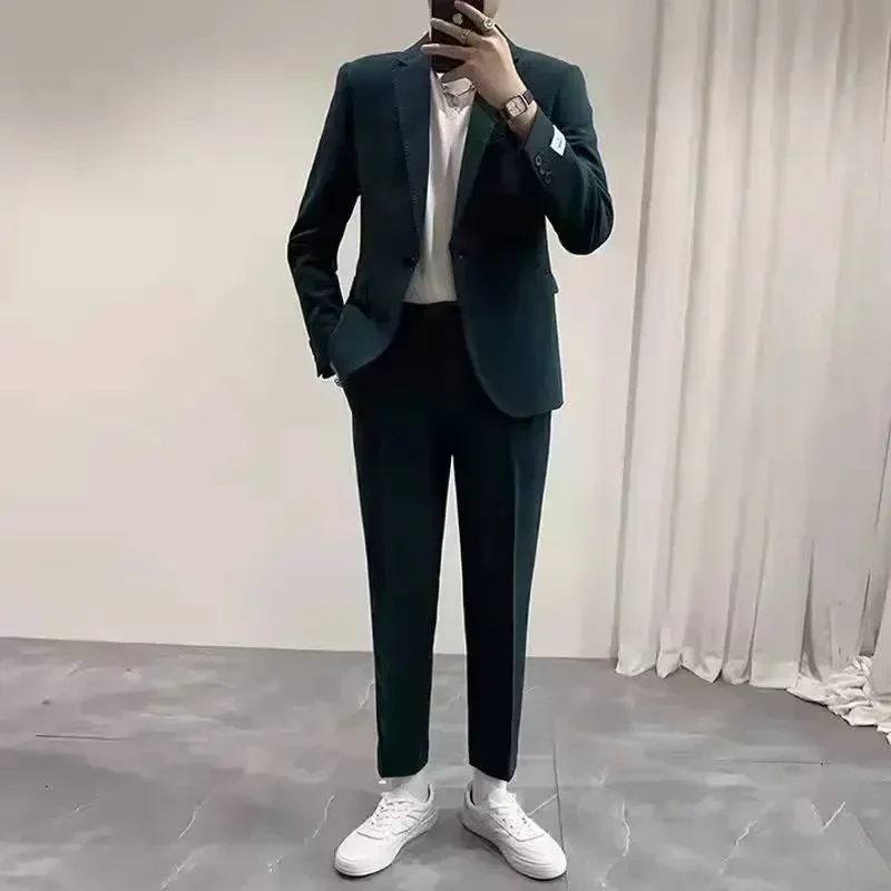 

Korean style tight fitting men's clothing, non mainstream wedding dresses