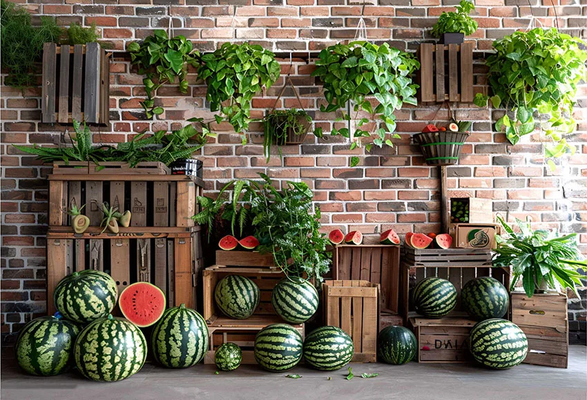 Mehofond photographie fond été citron blanc porte de grange enfants fête d'anniversaire gâteau Smash Portrait décor toile de fond Photo Studio