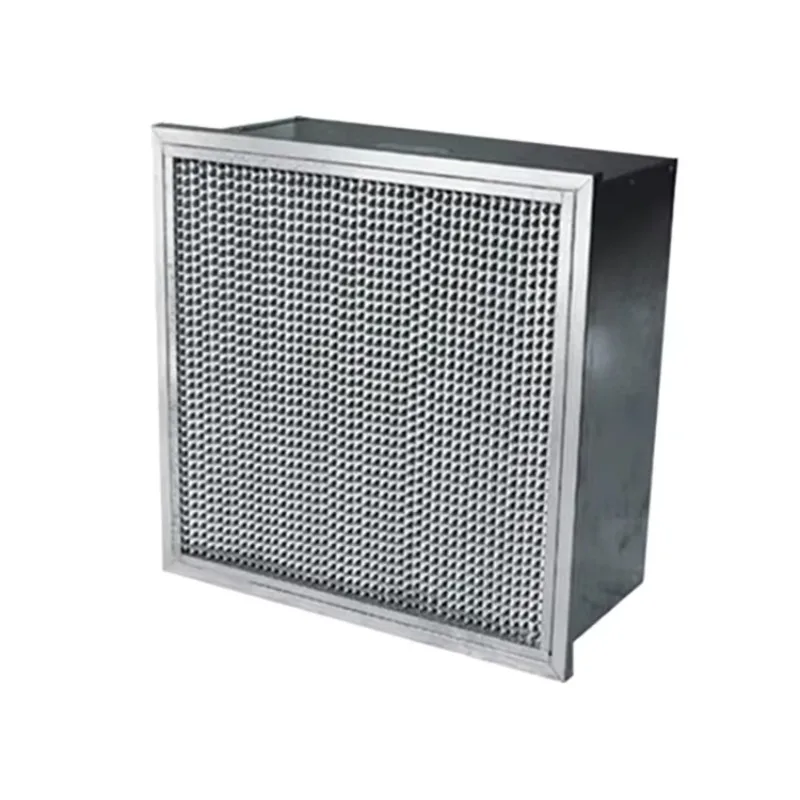 

The New H13H14 Deep Pleated HEPA Industrial Separator Air Filter Is Suitable For HVAC Systems