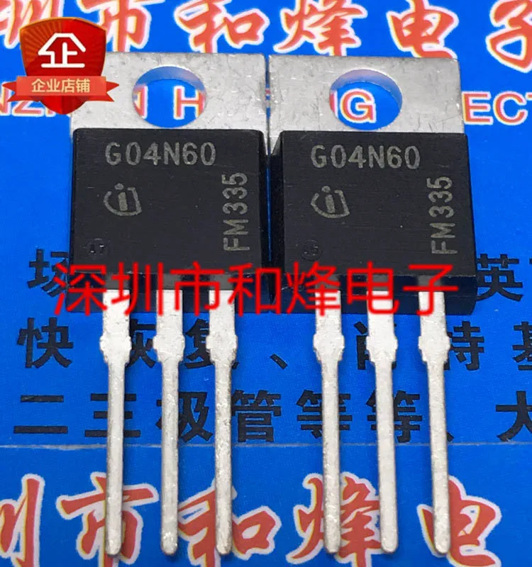 

20PCS/LOT G04N60 SGP04N60 TO-220 MOS 600V 4A Datasheet - Electronic Component for Professional Use
