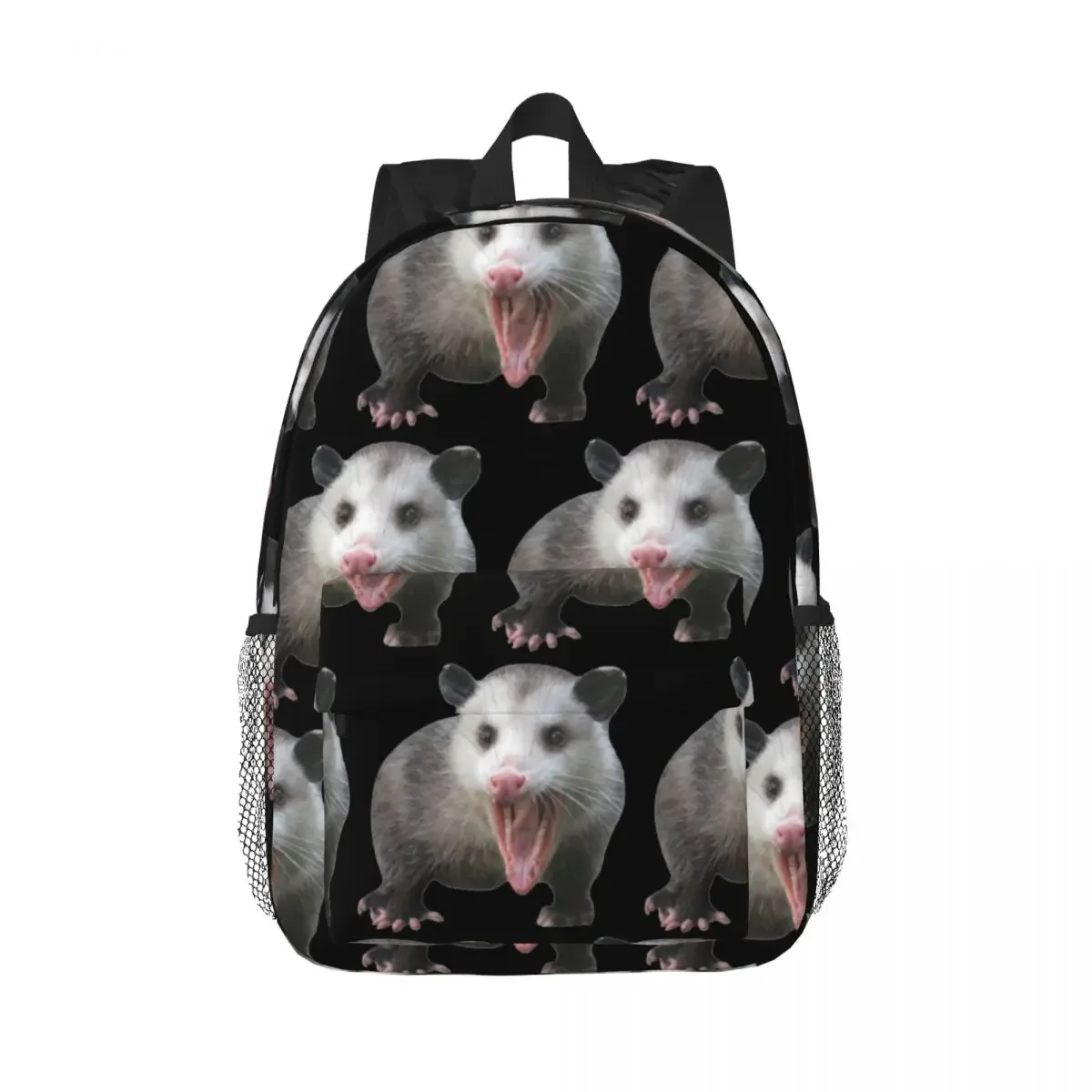 Yelling Possum Backpacks Boys Girls Bookbag Cartoon Children School Bags Laptop Rucksack Shoulder Bag Large Capacity