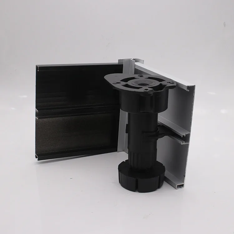 Furniture Cabinet Skirting Board Clamp Plastic Plinth Fastener Kitchen Kick Plate Connector Hardware Mounting Clip