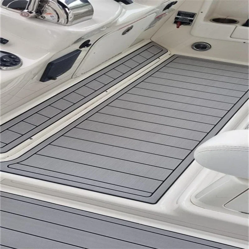 Customized 2006 Sea Ray Sundancer 320 EVA Foam Boat Flooring Pad Marine Non-Slip Faux Teak Decking Mat Kit Yacht Swim Platform