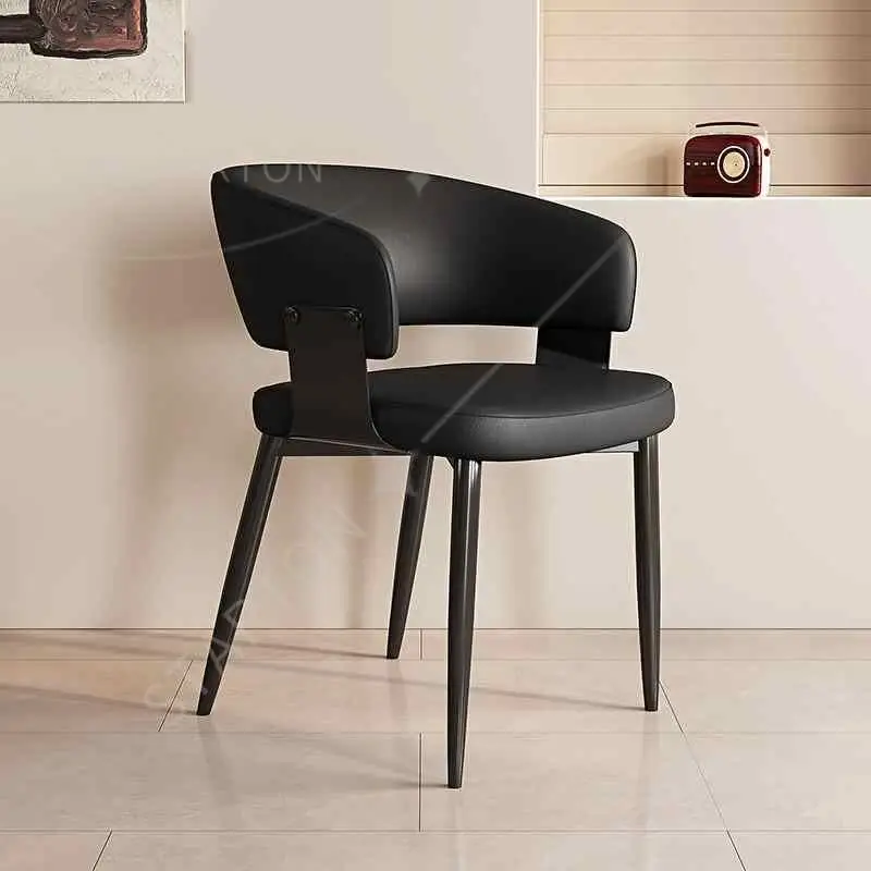 Hotel Chairs Plastic Dining Computer Chair Foldable Patio Desk Mid Century Wooden Cafe Bar Stool Nordic Acrylic Room Furniture
