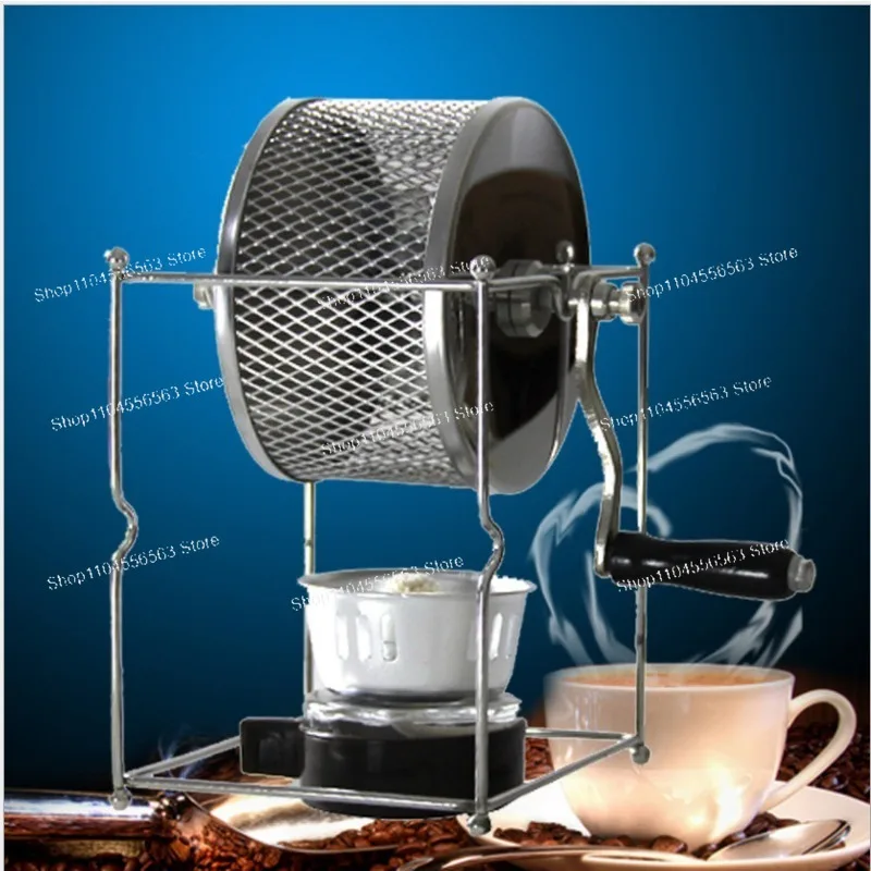 

New DIY Manual Household Hand Roaster Coffee Roaster Small Stainless Steel Roller Roaster