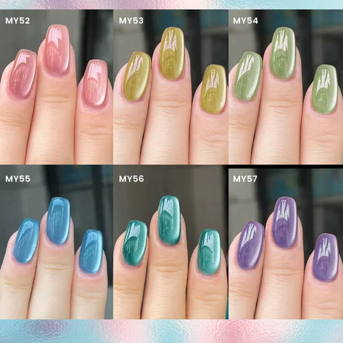 Imagen 2 del producto BORN PRETTY 10ml Freedom Land Cat esmalte de uñas de Gel magnético gelatina cuentas de vidrio cristal semipermanente remojo barniz de Gel UV