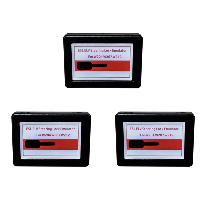 3X For Mercedes ESL ELV Steering Lock Emulator For W204 W207 W212 Compatible With Abrites VVDI MB Tools