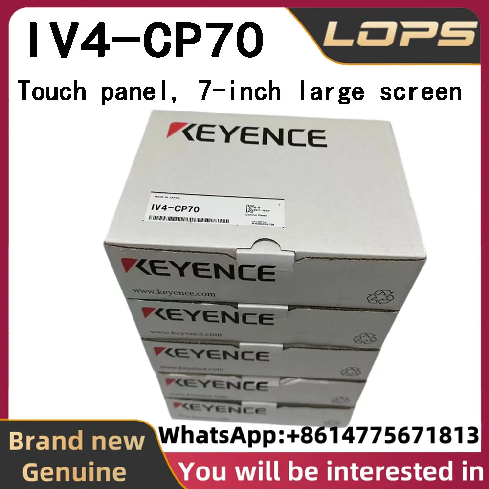 IV4-CP70 New Original KEYENCE Touch panel, 7-inch large screen in stock, welcome to consult