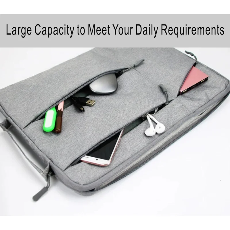 

Laptop Bag Computer Bag Handbag Portable Bags Waterproof Briefcase 13/14/15.6 Inch Pure Color Minimalist