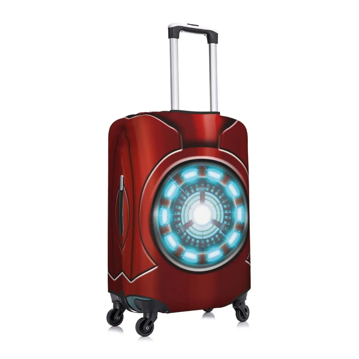 Iron Man Suitcase Cover Anime Manga Business Vacation Strectch Luggage Supplies Protection