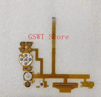 Cubierta trasera, Cable flexible, Cable de teclado, botón de tablero, piezas de reparación para cámara Nikon Z6 Z7