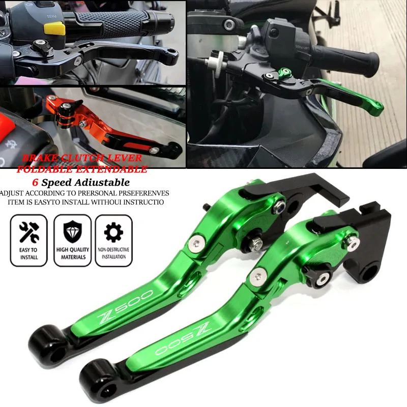 Cnc Aluminum Adjustable Brake Clutch Levers - Accessori per Moto, Leve Freno e