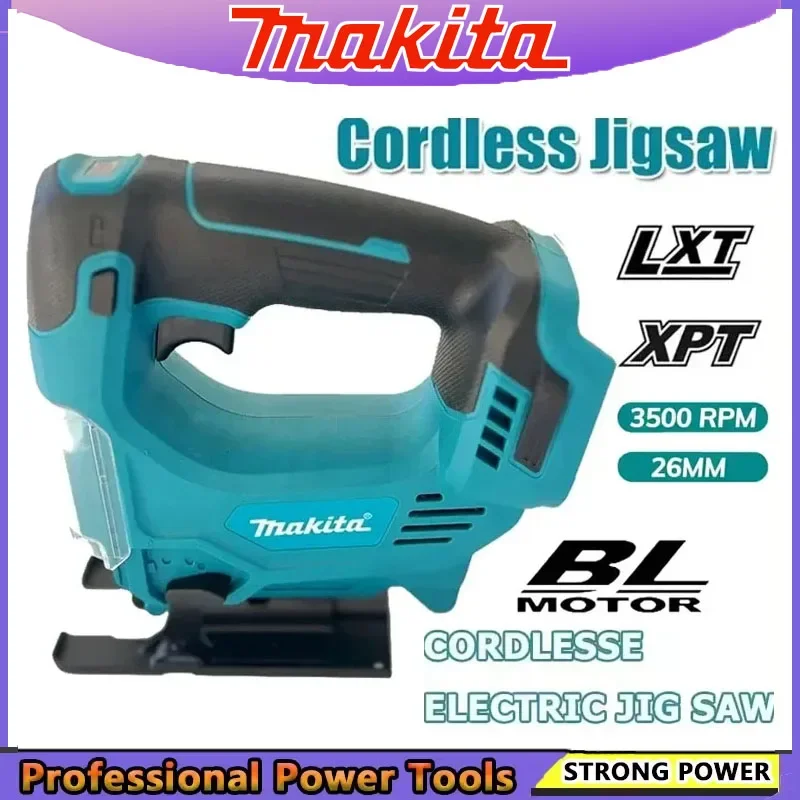 

Многофункциональный портативный аккумуляторный лобзик Makita для деревообработки, конструкция электрического инструмента, совместимая с батареей 18 В