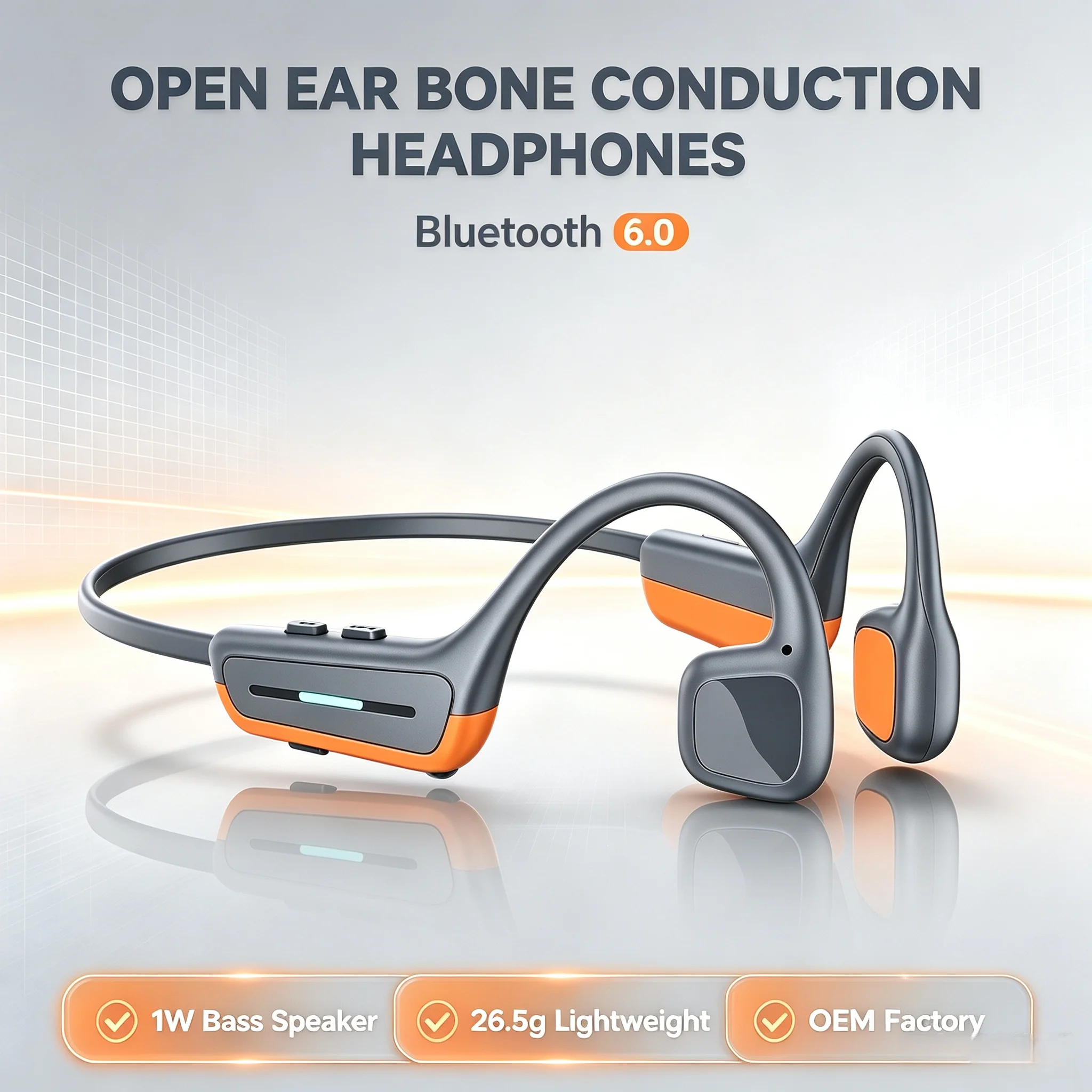 Słuchawki bezprzewodowe Blueto – Bone Conduction Running Headphones recenzja i cena