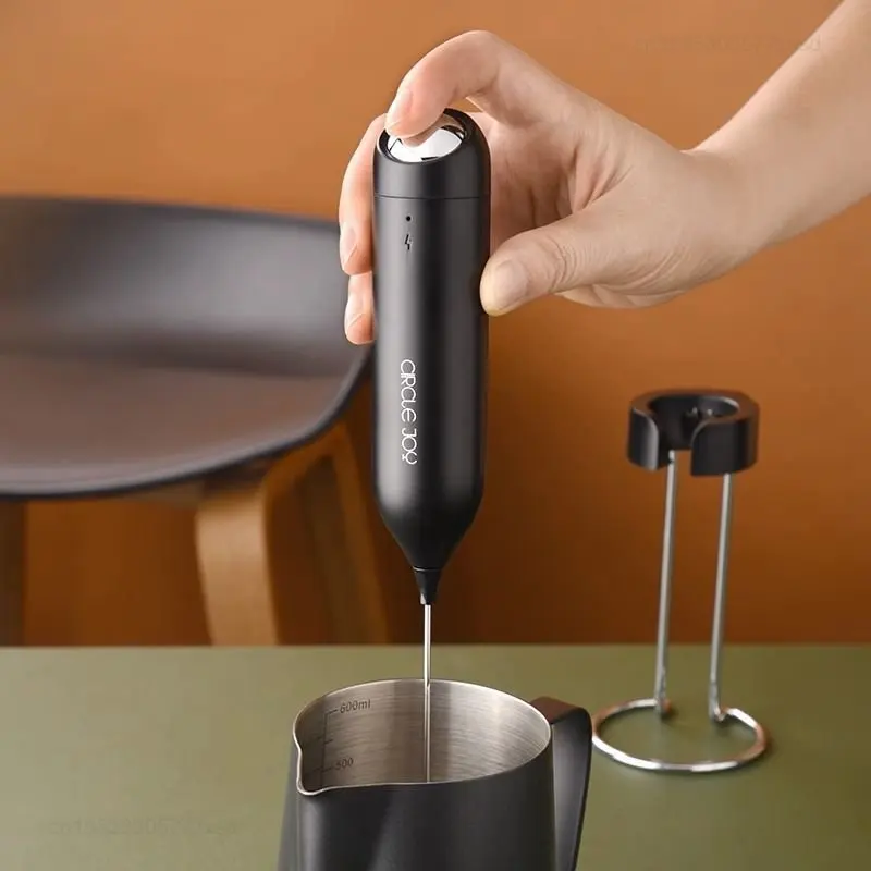 Youpin CIRCLE JOY Electric Milk Frother Coffee Frothing Maker USB Rechargeable Household Handheld Foamer Portable Milk Stirrer