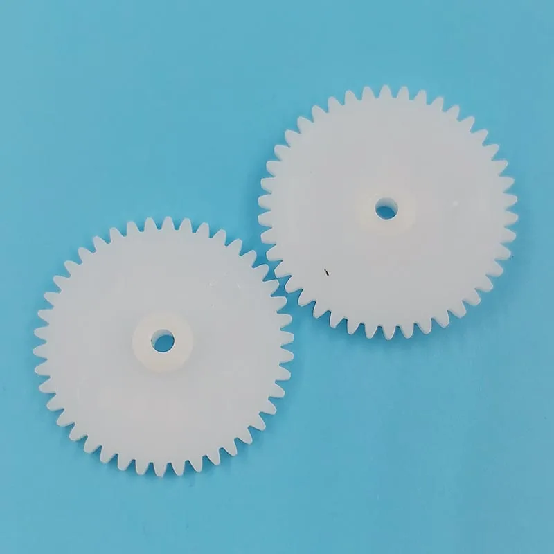 422A Module 0.5M 42 Tooth 22mm Diameter Plastic Gear Disc Cone Toy Fittings 42T 2mm Gears 10pcs/lot