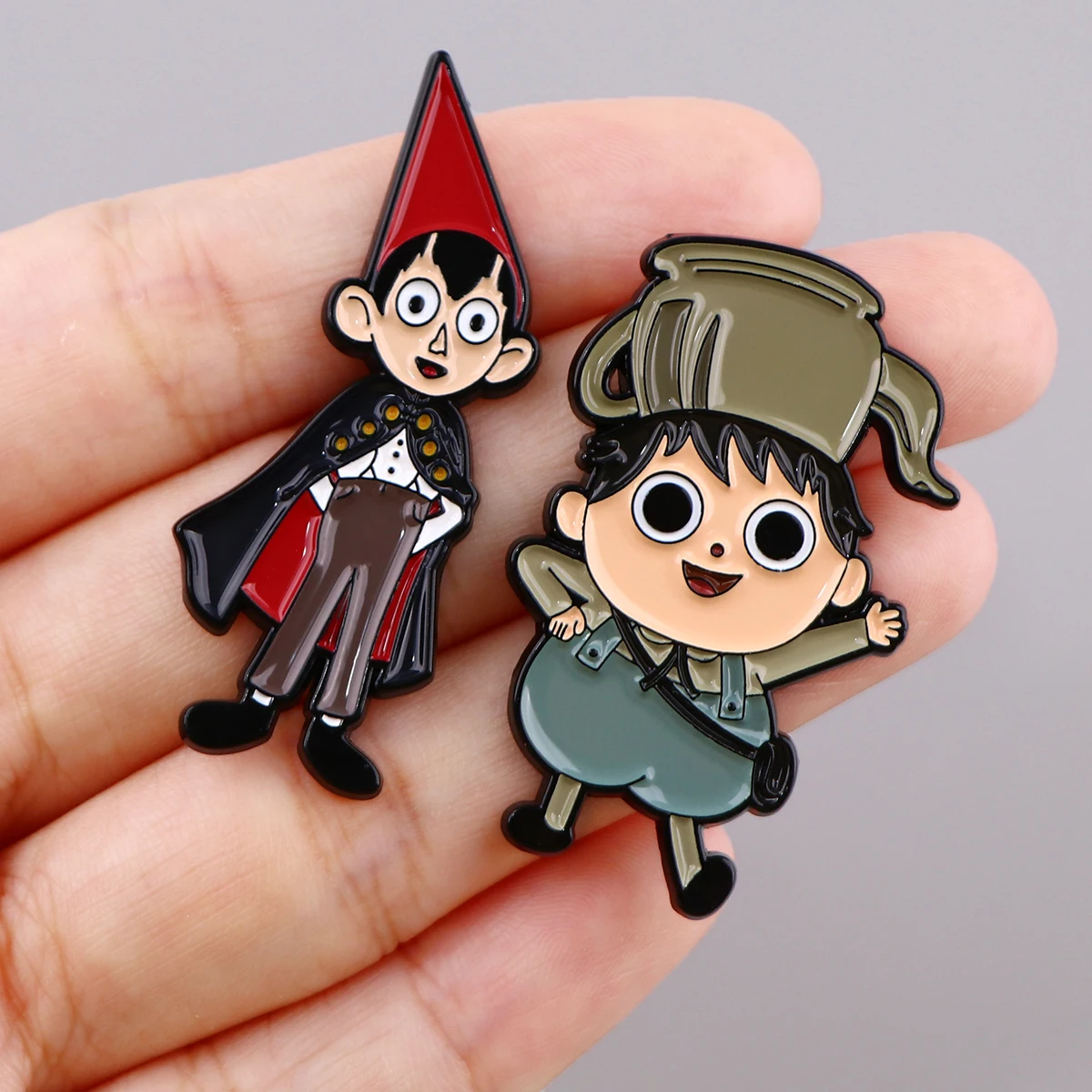 Child Cartoon Enamel Pins Animated Character Brooches Backpack Lapel Clothing Badges Fashion Jewelry Accessories Souvenir Gifts