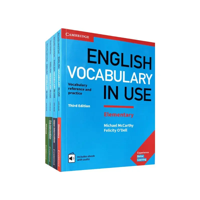 

4 Cambridge English Vocabulary Books Advanced English Grammar Reading Books 3 Cambridge English Grammar Books