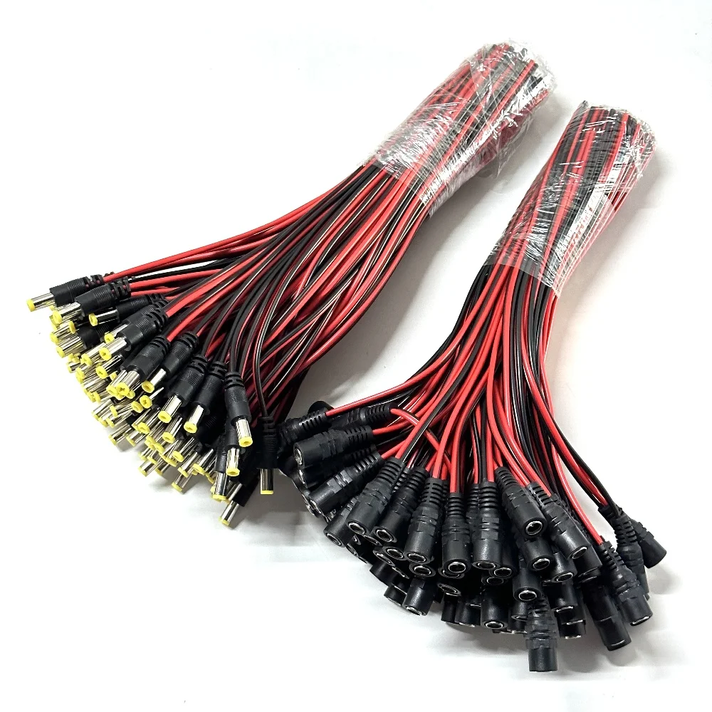 

Разъем питания постоянного тока «папа-мама», кабель, разъем адаптера 5,5x2,1 мм, 12 В постоянного тока, разъем кабеля питания для камеры видеонаблюдения