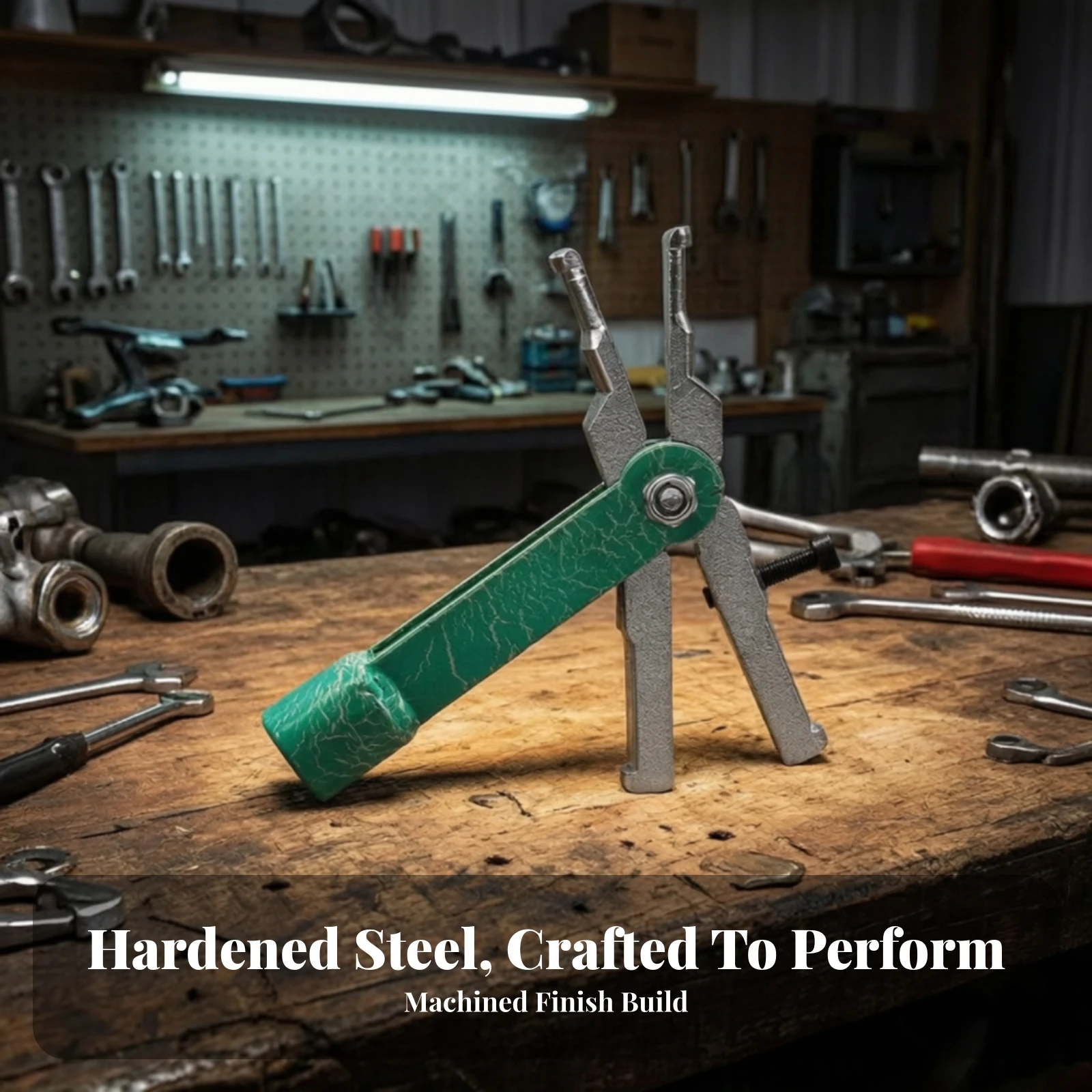 Bearing Puller Clamp Head High-Strength Two-Jaw Puller Head Tool Heavy-Duty Compact for Mechanics, Garages, Workshops