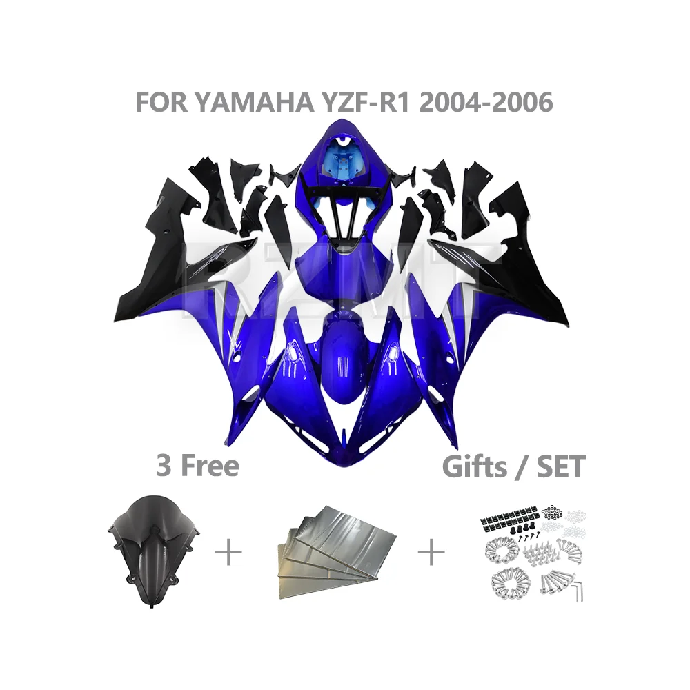 

Fairing Kit For Motorcycle YAMAHA YZF-R1 2004-2006 YZF R1 Motorcycle Frame & Body Parts ABS Injection Fairing Parts Y1005-103a