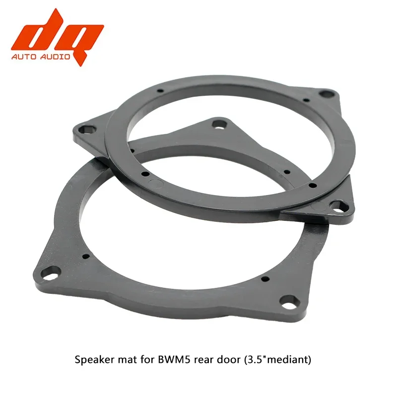 

2PCS High-quality 3.5 "Car Rear Door Baritone Speaker Mounting Bracket Spacer Ring Adapter Plate BMW 35 Car Speaker Pad